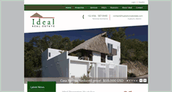 Desktop Screenshot of huatulcorealestate.com